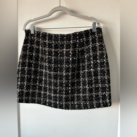 Abercrombie & Fitch Tweed Like Mini Skort NWT - Picture 3 of 12